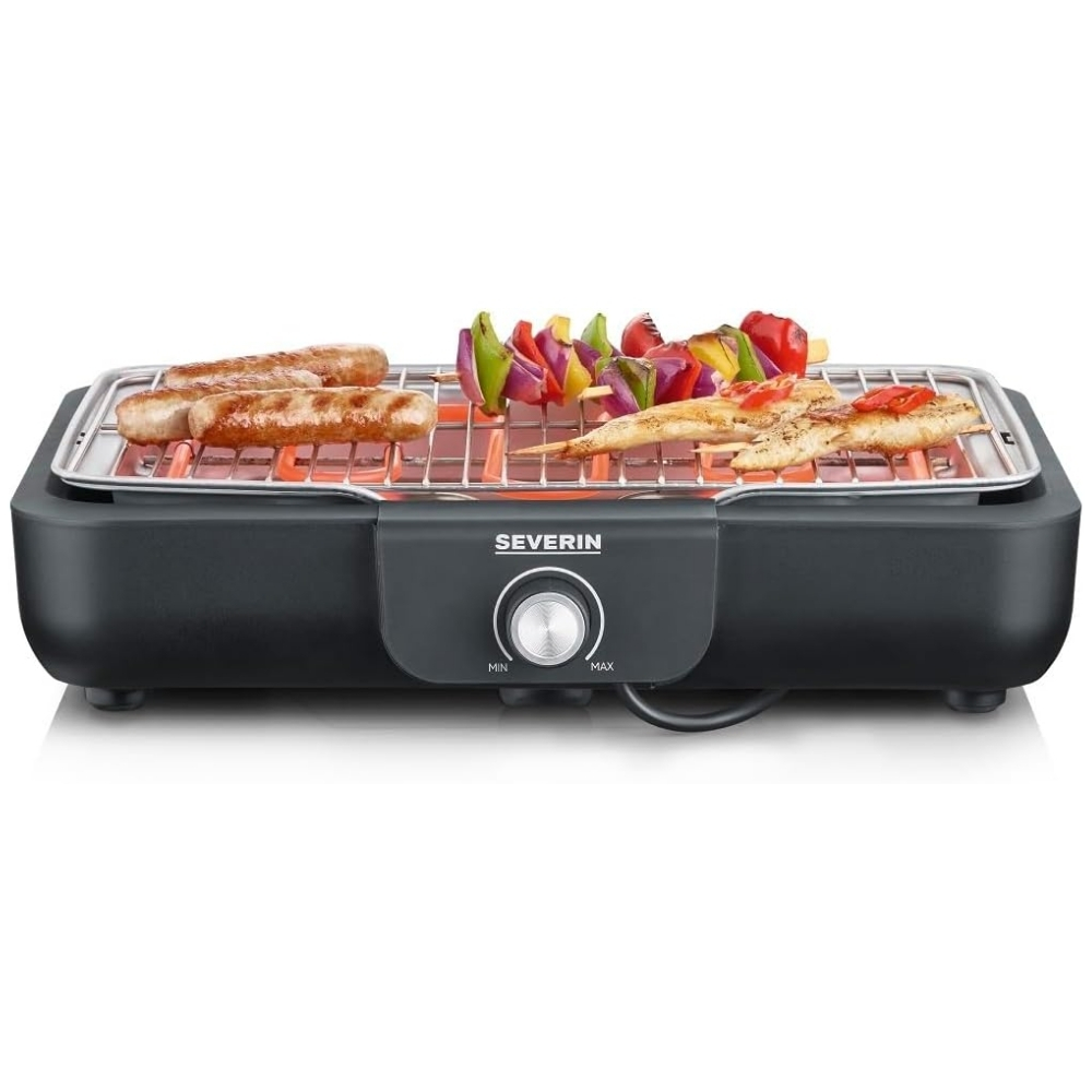 [715564] Barbecue et Grill Électrique Noir Severin PG 8554 2300 W