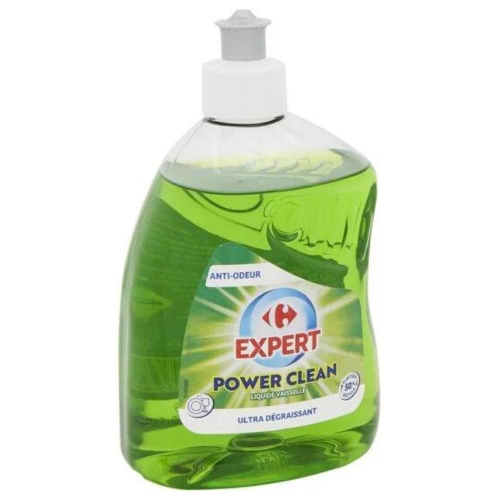 [530533] Liquide Vaisselle Power Clean Anti-odeur Carrefour Expert 500ml