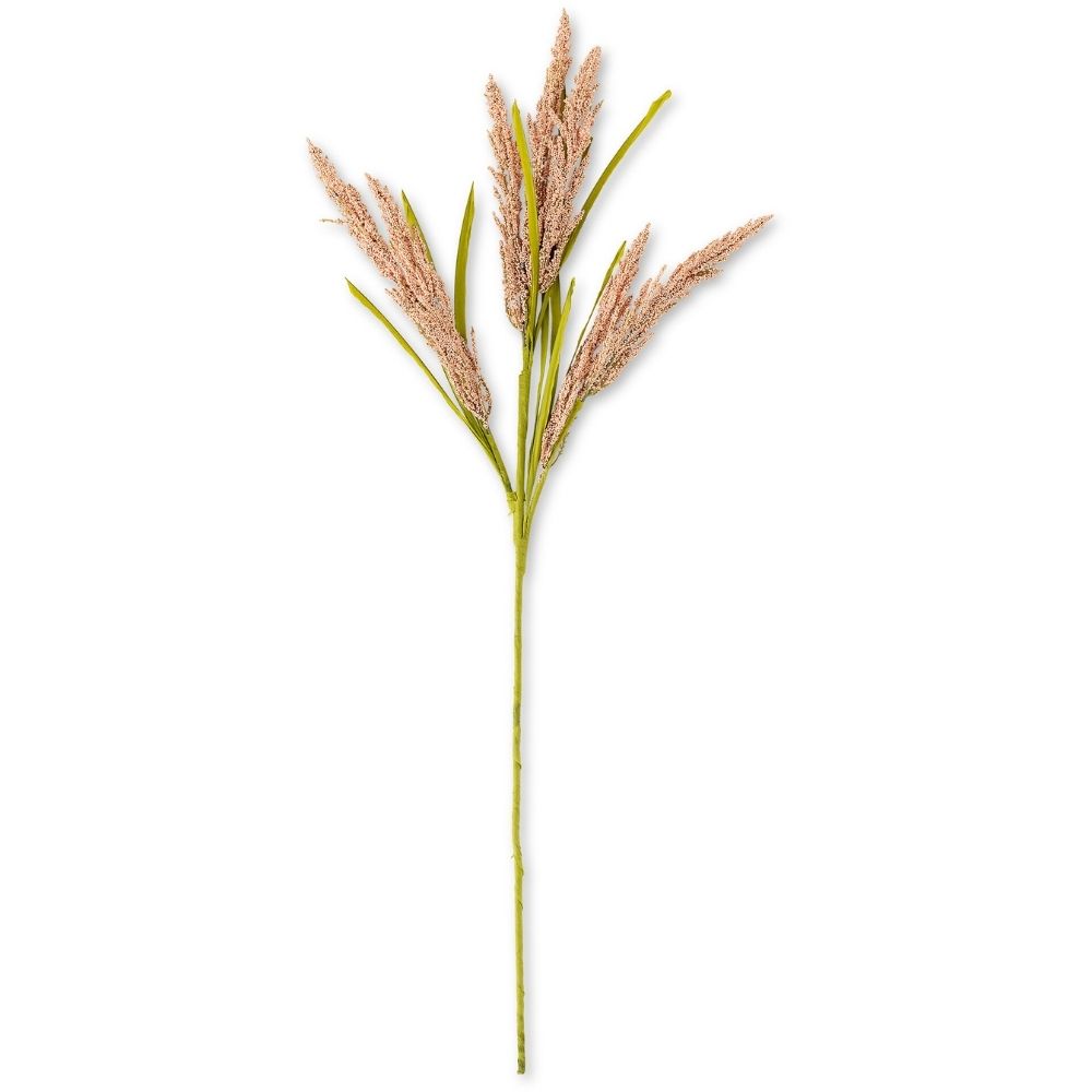 Tige Artificielle Fleurs Rose Clair Kasa 80cm
