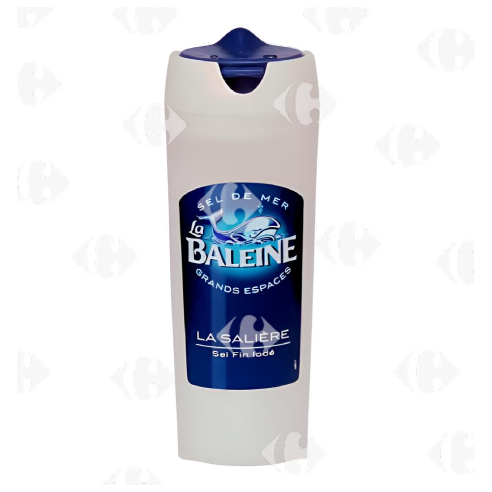 Salière Sel de Mer Fin La Baleine 125g.