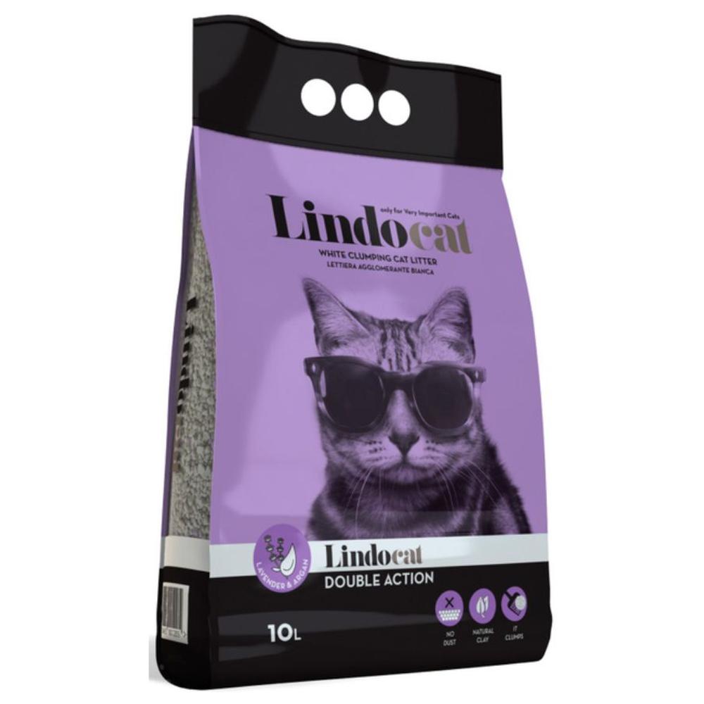 Litière Agglomérante Lavande Lindocat 10L