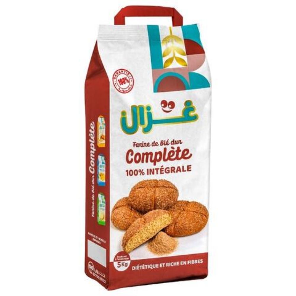 Farine de Blé Dur Finot Ghazal 5kg