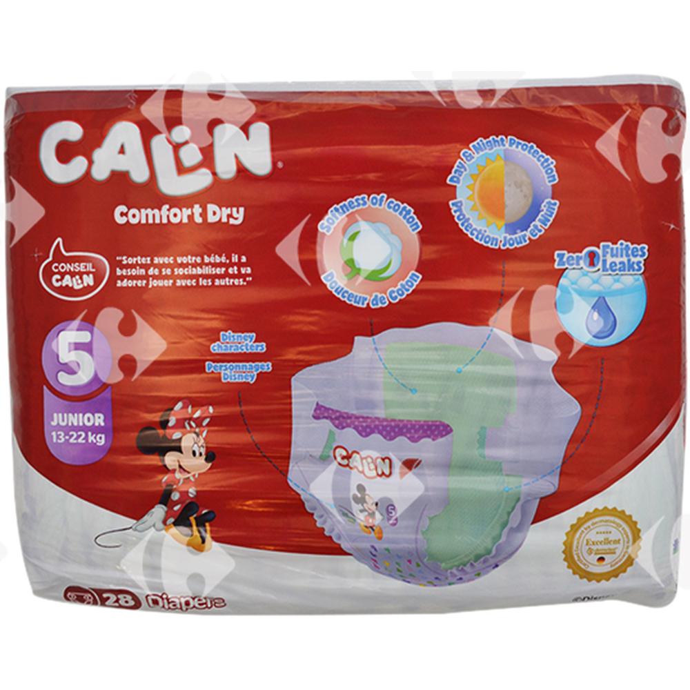 Couches Taille 5 Junior Value Pack Calin 28 unités