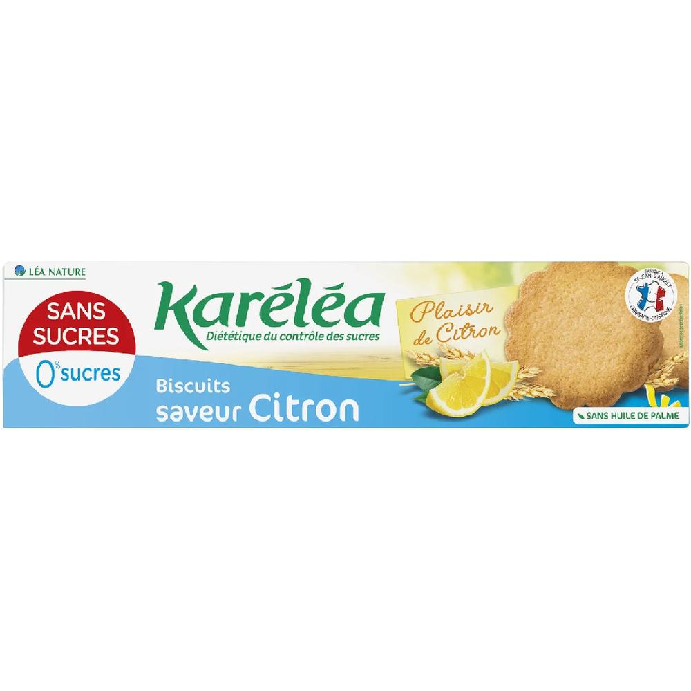 Biscuits Citron Sans Sucre Karelea 132g