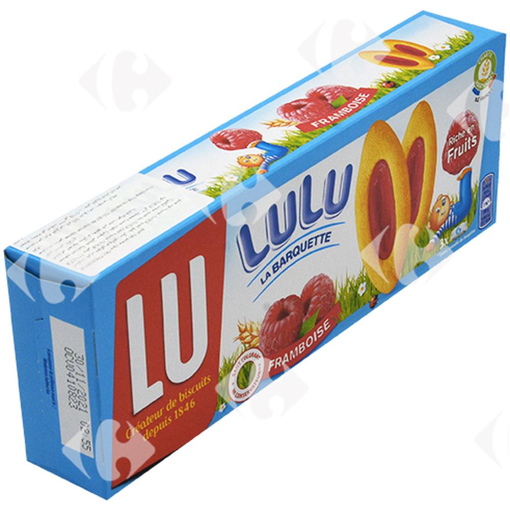 Biscuits La Barquette Framboise Lulu 120g