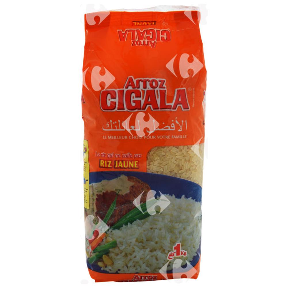 Riz Jaune Étuvé Cigala 1kg
