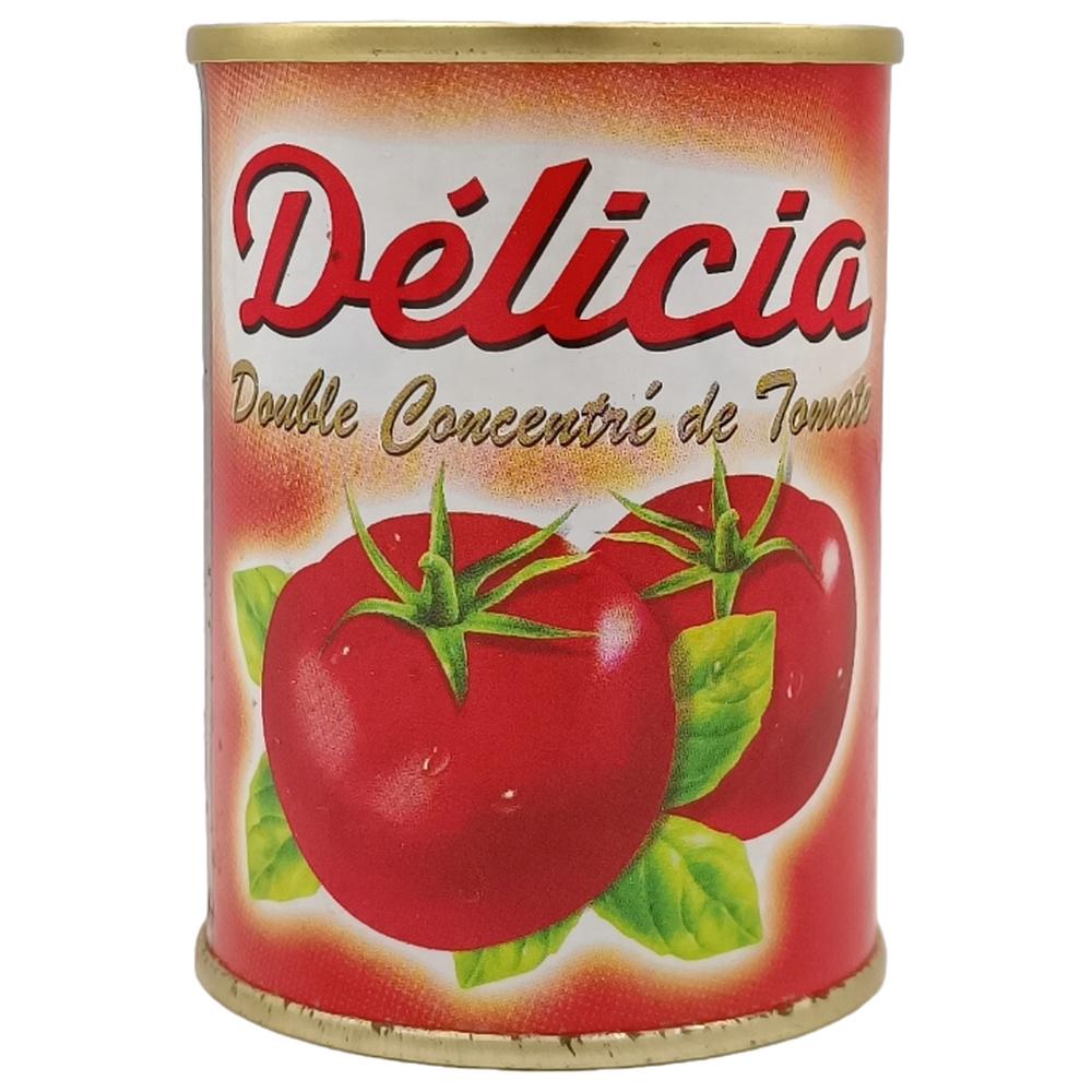 Conserve de Double Concentré de Tomates Delicia 140g
